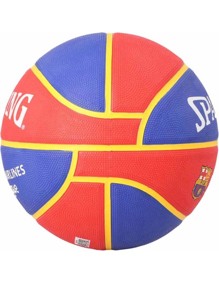Spalding Acheter Ballon FC Barcelona Rubber Basketbal Sz7 | 24Segons