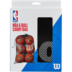 NBA 6 Ball Mesh Basketball Bag
