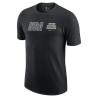 Camiseta Nike NBA Team 31 Courtside Max90 Black