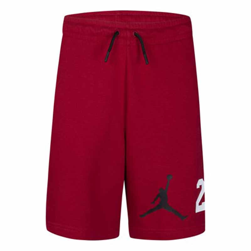 Junior Jordan Elevated Classics Red Shorts