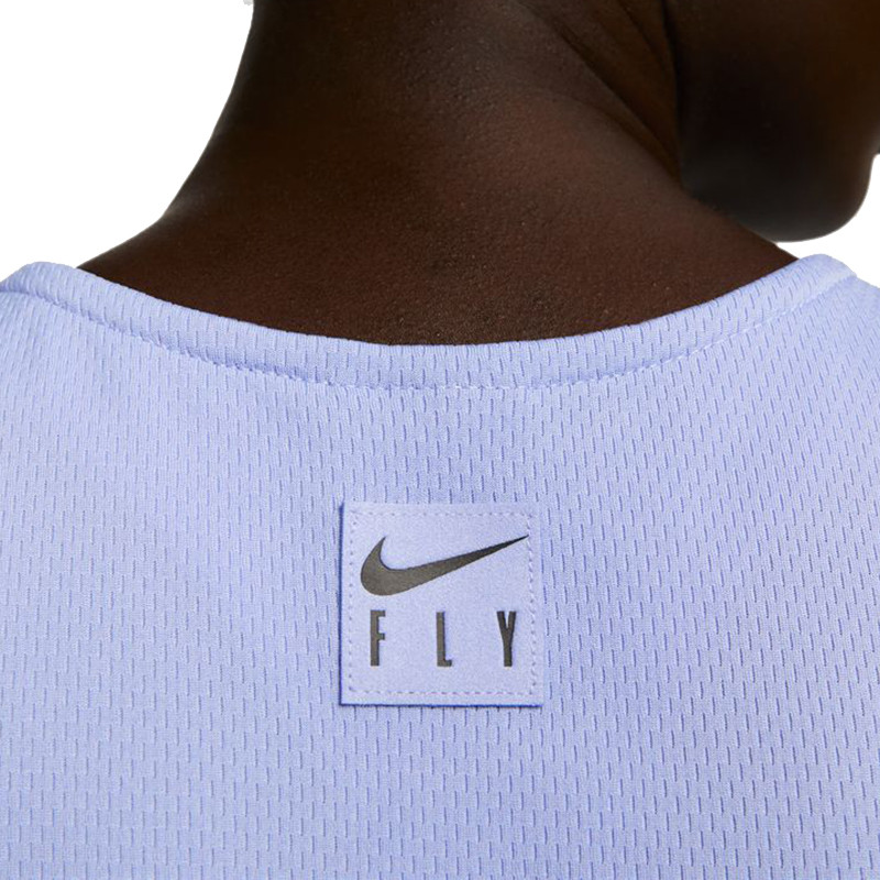 Camiseta Mujer Nike Swoosh Fly Dri-FIT Standard Issue Tank Purple