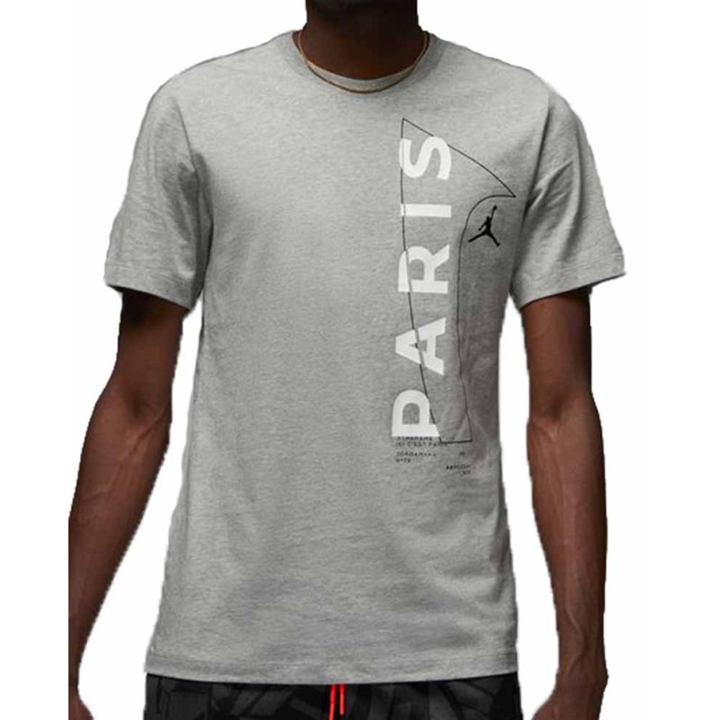 recuperación intencional Rayo Comprar Camiseta Jordan PSG Wordmark Grey | 24Segons
