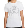 Camiseta Mujer Dri-FIT Swoosh Fly White