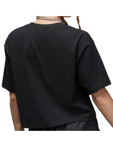 Jordan Acquista T-Shirt Essentials Boxy Nero Donna | 24Segons