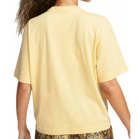 Woman Nike Dri-Fit Boxy Lemon Wash T-Shirt