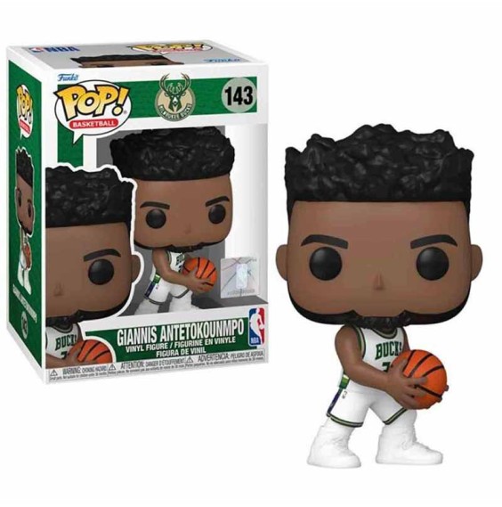 Funko Acquista la Figura Giannis Antetokounmpo Milwaukee Bucks | 24Segons