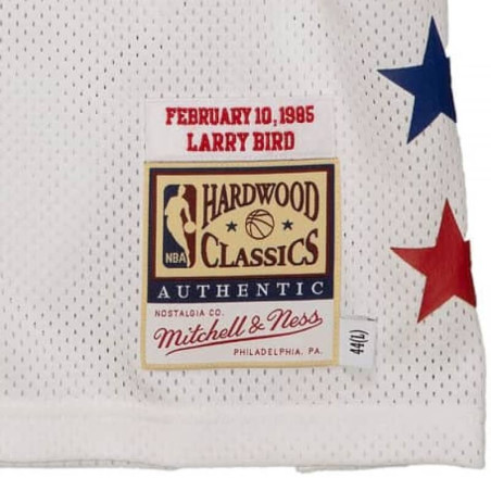 Larry Bird All-Star East Authentic Mitchell & Ness Hardwood