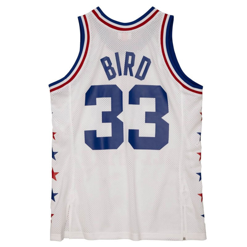Larry Bird All Star East 1985 White Authentic