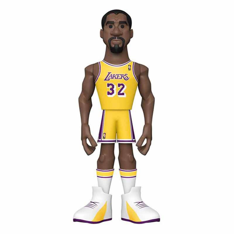 Figura Funko Gold Magic Johnson Los Angeles Lakers 13cm