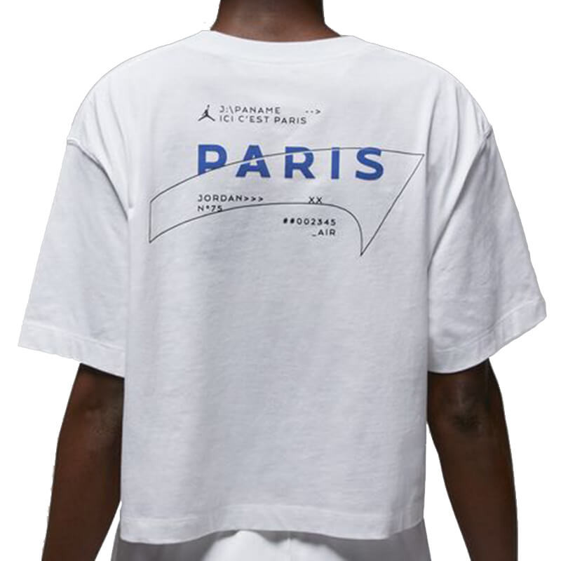 Camiseta Mujer Jordan Paris Saint-Germain Graphic White