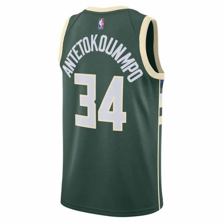 Giannis Antetokounmpo Milwaukee Bucks Icon Edition Swingman