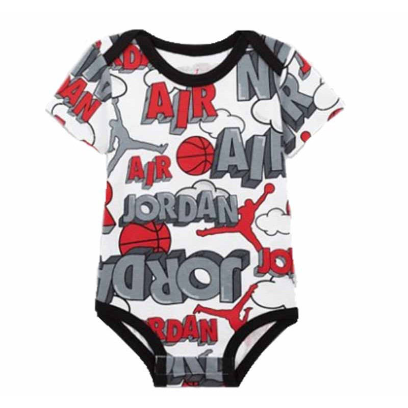 Baby Jordan Air Comic Bodysuit 3PK Set