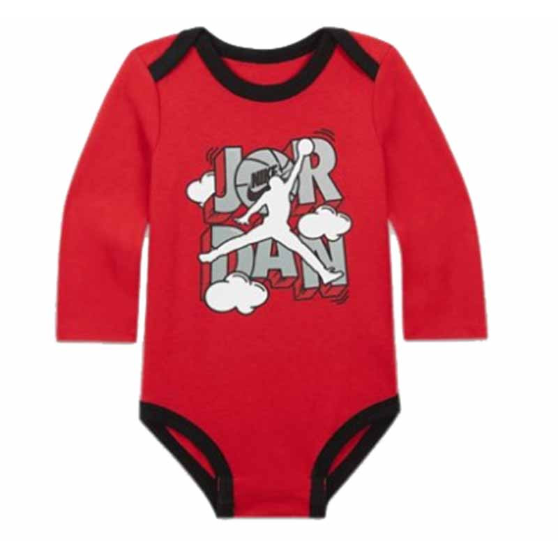 Pila de Rápido club Comprar Baby Jordan Air Comic Bodysuit 3PK Set | 24Segons