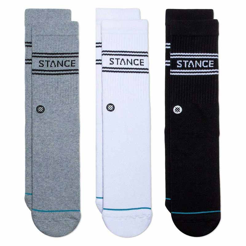 Stance Basic 3 Pack Crew Multicolor Socks