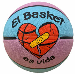 Balón El Basket es Vida...