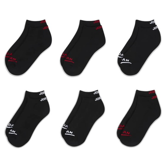 Jordan Acquista Calzini Junior Legend No Show Black (6pk) | 24Segons