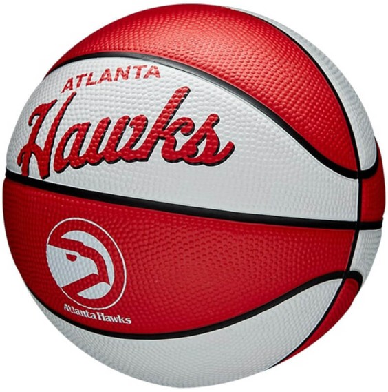 Wilson NBA Acquista Ball Atlanta Hawks Team Retro Sz3 | 24Segons