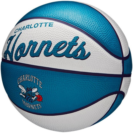 Pilota Wilson Charlotte Hornets NBA Team Retro Sz3