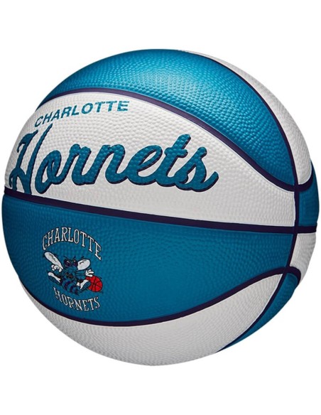 Wilson NBA Acquista Pallone Charlotte Hornets Squadra Retro Sz3 | 24Segons