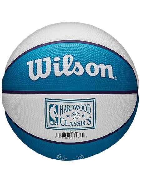 Wilson NBA Acquista Pallone Charlotte Hornets Squadra Retro Sz3 | 24Segons