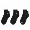 Calcetines Jordan Everyday Black Ankle Socks (3P)