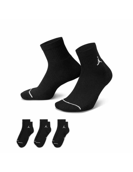 Jordan Acheter Chaussettes Everyday Chaussettes à la cheville noires (3P) | 24Segons
