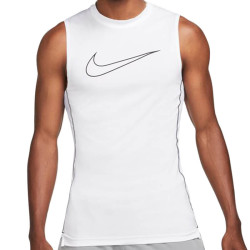 borroso Permanentemente Tesauro Comprar Camiseta Nike Pro Dri-FIT Tight Fit Sleeveless White|24Segons