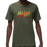 Camiseta Jordan Flight MVP Remix Green Khaki