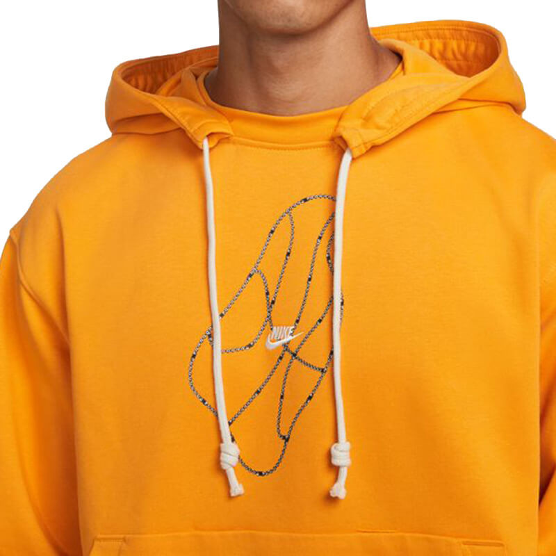 Sudadera Nike Dri-FIT Standard Issue Pullover Basketball Orange