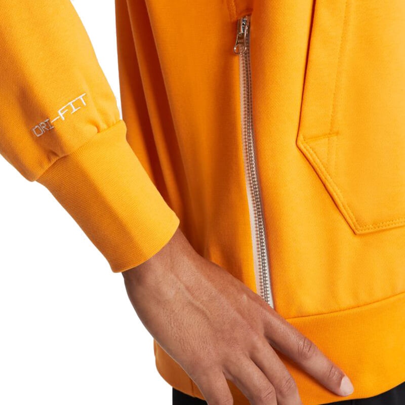 Nike Dri-FIT Standard Issue Pullover Basketball Orange Hoodie