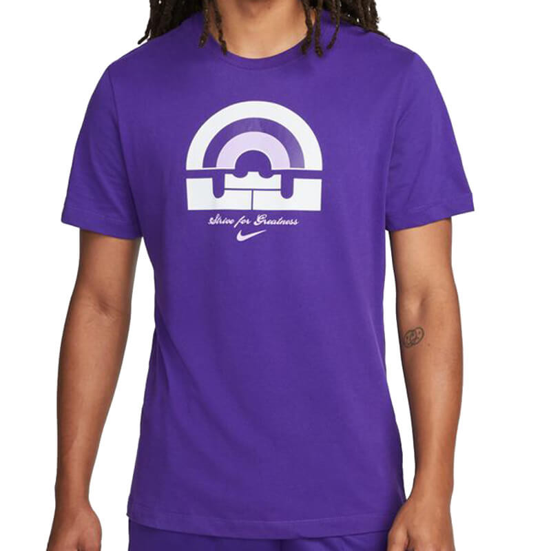 Samarreta LeBron James Logo Purple