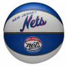 Wilson New Jersey Nets NBA Team Retro Basketball Sz3