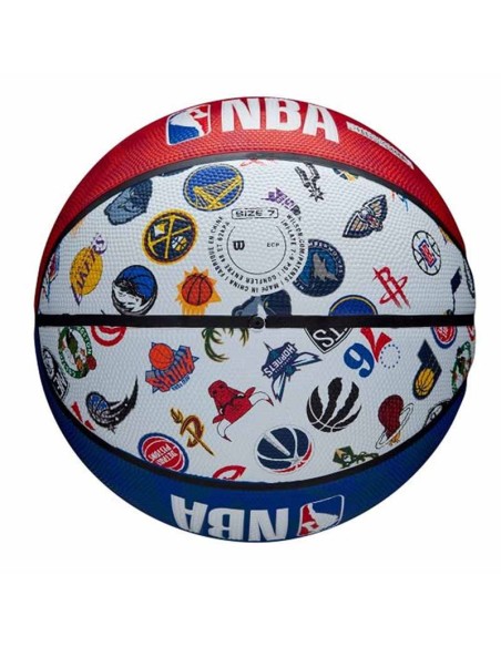 Wilson NBA Acquista Ball Team Tribute RWB Basketball | 24Segons
