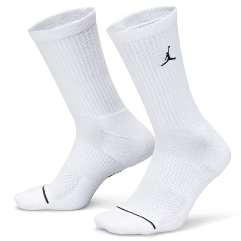 Jordan Everyday Crew White Socks (3pk)