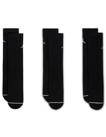 Jordan Acquista Calzini Everyday Crew Black (3pk) | 24Segons