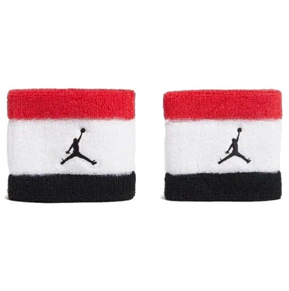 Jordan Acheter Bracelets Jumpman Terry Rouge Blanc Noir (2pk) | 24Segons