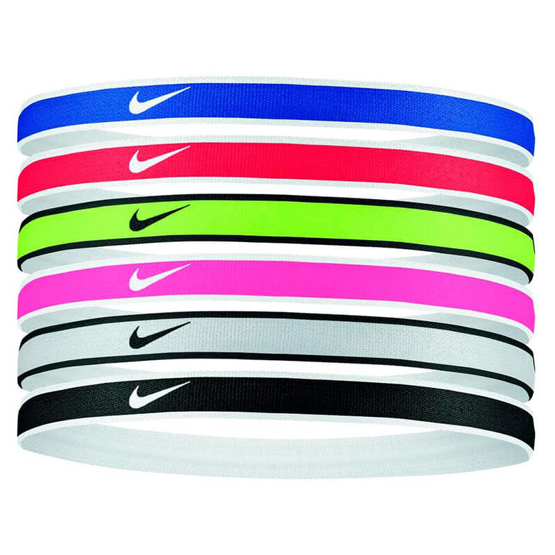 Nike Tipped Swoosh Multicolor 6PK Headbands