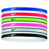 Cintas de Pelo Nike Tipped Swoosh Multicolor 6PK