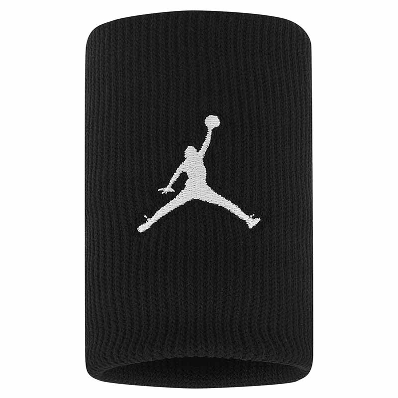 Air Jordan Terry Black Wristbands (2pk)