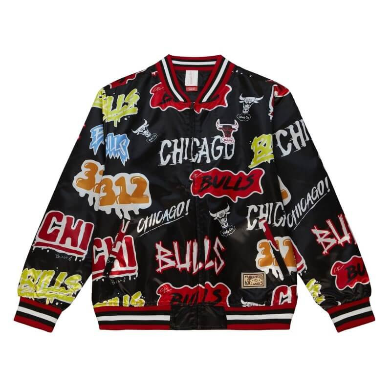 Chicago Bulls Slap Sticker Reversible Jacket