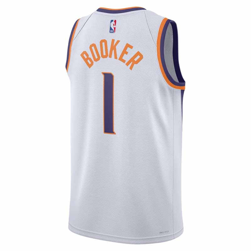 Devin Booker Suns Icon Edition Older Kids' Nike NBA Swingman
