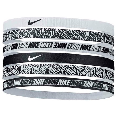 Nike Acheter Bandeaux Imprimés Graphique Noir Blanc 6pk | 24Segons