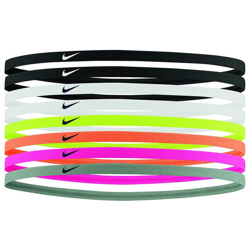 Nike Skinny Light Multicolor 8pk Headbands