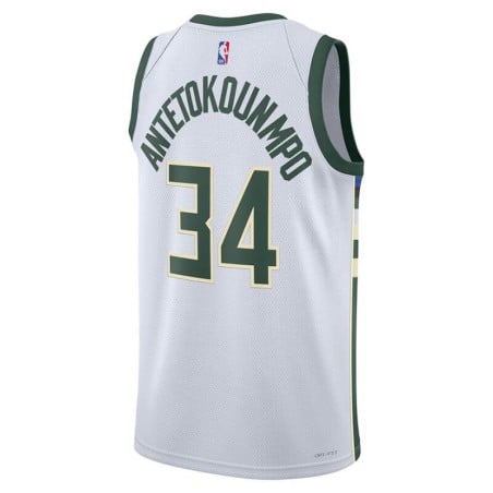 Giannis Antetokounmpo Milwaukee Bucks Association Edition Swingman