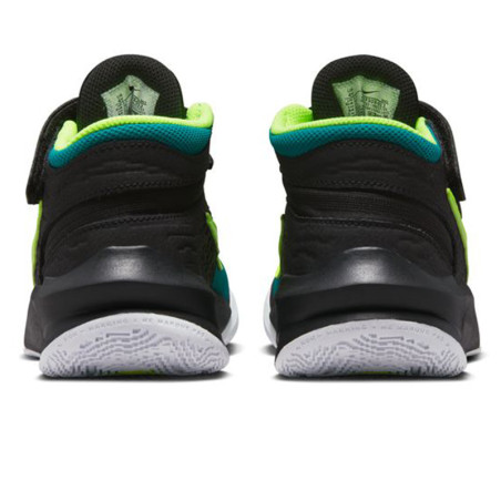 Junior Nike Team Hustle D 10 FlyEase Black Barely Volt