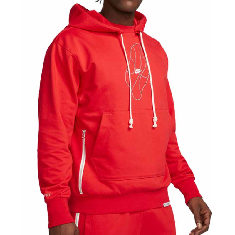 Sudadera Nike Dri-FIT Standard Issue Pullover Basketball University Red