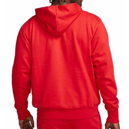 Nike Dri-FIT Standard Issue Pullover Basketball University Red Hoodie