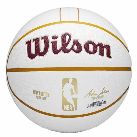 Wilson Miami Heat NBA Team City Collector Basketball