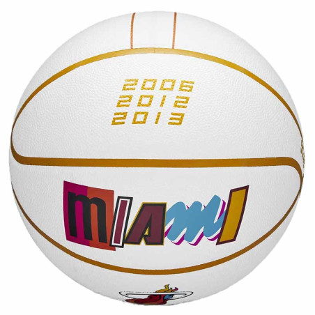 Wilson Miami Heat NBA Team City Collector Basketball