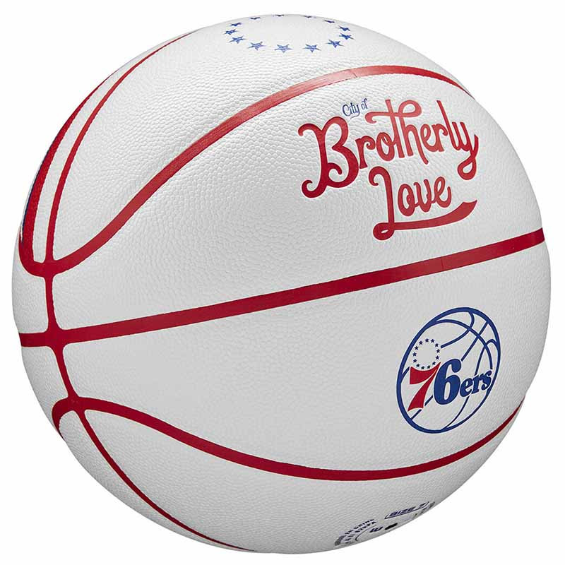 Balón Wilson Philadelphia 76ers NBA Team City Collector